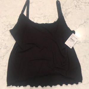 Cute NWT * PST Lace Strap Tank